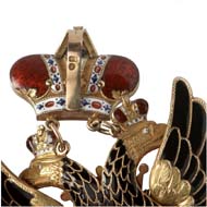 8803: Russia. Imperial and Royal Order of the White Eagle. Estimate: 40,000 euros. Hammer price: 160,000 euros.