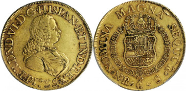479: COLOMBIA. 8 Escudos