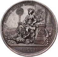Lot 139: 100th anniversary of the VOC (Dutch East Indian Company). By R. Arondeaux. V.Loon. 304. KPK 1998. About EF. Very Rare. 5000,- euros.