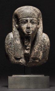 Torso of a granite statue, dating from the second millennium B.C. HP: 25,000 Euros. Copyright Hermann Historica oHG 2015.