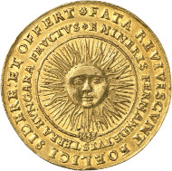 Lot 485: HRE. Ferdinand III, 1625-1637-1657. 10 ducats 1648. Made of metal mined from the Ferdinand Mine at Schemnitz. Probably unique. Extremely fine. Estimate: 100,000,- GBP. Hammer price: 260,000,- GBP.