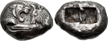 Croesus. Stater. From CNG sale, Triton XVIII (2015), 662.
