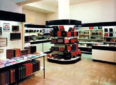 Show room in the centre of Milan. Photo: Abafil.