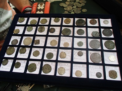 During Operation Pandora police force seized coins stolen from a Spanish museum. Photo: Europol.