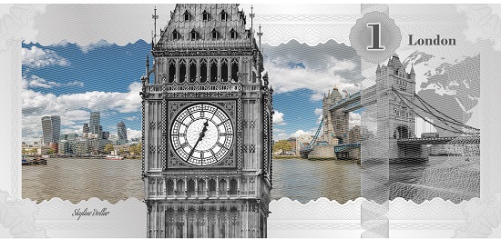Skyline Dollar: London. Photo: © CIT.