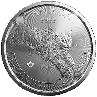 Canada / 5 Dollars / Silver .9999 / 1 oz / 38mm / Design: Emily Damstra / Mintage: 500,000.