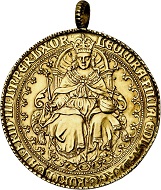 Lot 3400: Frederick III, 1440-1493. So-called ‘judenmedaille’ no date. (around 1600), unsigned. Very rare. Very fine to extremely fine. Estimate: 7,500 euros.