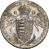 Lot 1650: Leopold II, 1790-1792. ‘Königstaler’ for Hungary 1790, Vienna. Extremely rare in this grade. First strike. FDC. Estimate: 10,000 euros.