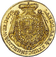 Lot 3477: Fürstenberg. Karl Egon, 1729-1787. Ducat 1772, Prague. Extremely rare. Almost FDC. Estimate: 20,000 euros.