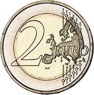 293 / Lot 2075: Monaco. Albert II, since 2005. 2 euros 2007. 25th anniversary of the death of Princess Grace. From the Terletzki Collection. Rare. In the original box. FDC. Estimate: 750,- euros. Hammer price: 1,300,- euros.