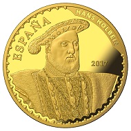 Spain / 400 Euros / Gold .999 / 27g / 38mm / Mintage: 2000.