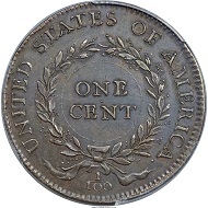 United States. 1792 P1C Birch Cent. PCGS Genuine Secure. XF Details. Realized: 211,500 USD.