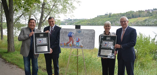 Celebration of the newly released coin on the Great Trail’s 25th anniversary.