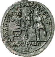 Lot 436: Ancyra (Galatia). Philippus I. Bronze. Extremely fine. Estimate: 1,500,- euros.