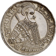 Lot 3425: Transylvania / Hungary. Michael Apafi, 1661-1690. Thick triple taler 1678, Carlsburg. Probably unique. Extremely fine. Estimate: 20,000,- euros.