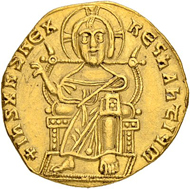 Lot 245: Byzantine Empire. Alexander. Solidus 912/913. Constantinopolis. Extremely rare. Almost extremely fine. Estimate: 20’000 CHF.