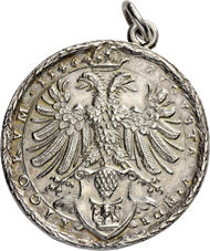 Lot 2030: Germany. Augsburg. 1 1/2-Showtaler 1546 of Charles V. Dies by Lorenz Rosenbaum. Of great rarity. Extremely fine. Estimate: 5’000 CHF.