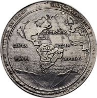 Lot 2569: Cuba under Spanish rule. Philipp IV. Silver-box medal. Capture of the Spanish fleet by the Dutch Vice-admiral van Trappen. Almost extremely fine. Estimate: 8’000 CHF.