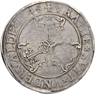 Lot 4378: Switzerland. Uri, Schwyz und Unterwalden. Taler 1548. Dies by Hans Schweiger. Very rare. Good very fine. Estimate: 7’500 CHF.