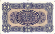Lot 7420: Switzerland. Schweizerische Nationalbank. Pattern of 20 Franken 1923. Orell Füssli, Zürich. Of highest rarity. Previously unpublished. Estimate: 12’000 CHF.