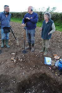 Piddletrenthide excavation. © RMA Trevarthen Archaeological Services 2016.