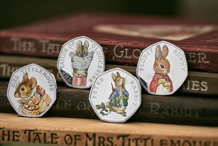 The four new coins of the 2018 edition.