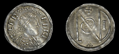 Lot 227: Kings of Wessex, Alfred the Great, Penny, Phase III, London Monogram type. About extremely fine and toned, rare. GBP 8,000-10,000.