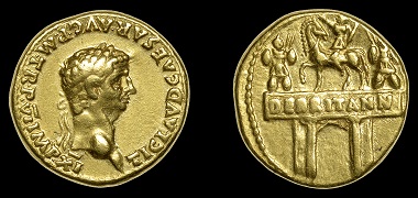 Lot 19: Roman Imperial Coins. Claudius (41-54), Aureus, Rome, 46-7. About very fine, rare. GBP 3,000-4,000.