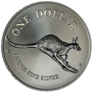 One dollar coin 1994.