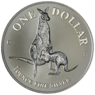 One dollar coin 1996.