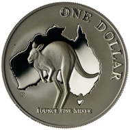 One dollar coin 2000.