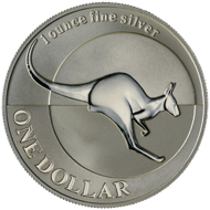 One dollar coin 2004.