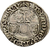 Lot 2624: Switzerland, Uri, Schwyz and Nidwalden. Half batzen, no date, Bellinzona. Extremely rare. Estimate: 17,500 CHF / Price realized: 30,000 CHF (excl. Premium).