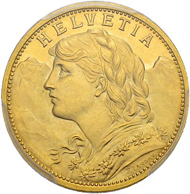 Lot 3322: Switzerland, Swiss Confederation. “Stirnlockenvreneli” 20 francs 1897 (with forelock). Extremely rare. Estimate: 80,000 CHF / Price realized: 130,000 CHF (excl. premium).