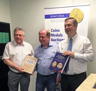 The authors of the two new publications, Ruedi Kunzmann, Karl Weisenstein and Jürg Richter (from left to right).