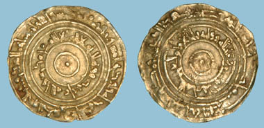 Lot 118: FATIMID, Al-'Aziz (365-386h), Dinar, Makka 380h.
