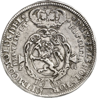 2954: NORWAY. Christian V (1670-1699). Thick, quadruple speziesthaler, 1680. Dav. A 3654. Of greatest rarity, very fine. Estimate: 50,000 EUR. Final Price: 130,000 EUR.
