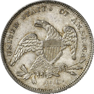3390: USA. 25 cents (1/4 Dollar), 1831. Yeo. 2009. Nearly FDC. Estimate: 2,500 EUR. Final Price: 17,000.