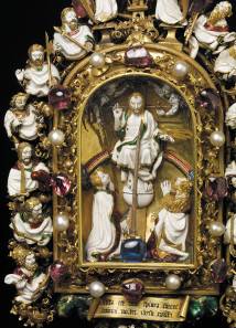 Detail of The Holy Thorn Reliquary. The Waddesdon Bequest. © The Trustees of the British Museum.