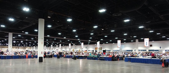 A look inside the exhibition hall. Photo: UK.