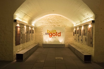 A seating area in the vaults of the Old Treasury Building. Photo: Old Treasury Building.