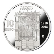 Spain / 10 euros / .925 silver / 40mm / 27g / Mintage: 6,000.
