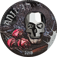 Equatorial Guinea / 1,000 Francos CFA / .999 silver / 1 oz. / 38.61 mm / Mintage: 1,750.
