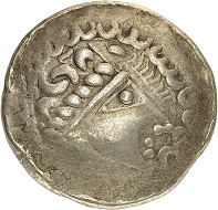 No. 36. Helvetii (Switzerland / Southwest Germany). Electrum stater, late second to first third of the first century BC. Very rare. Very fine. Estimate: 2,000 euros.
