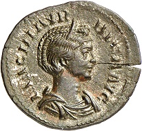 No. 361. Magnia Urbica, wife of Carinus. Denarius, Lugdunum, summer of 284, RIC 338. Fourth known specimen. Estimate: 5,000 euros.
