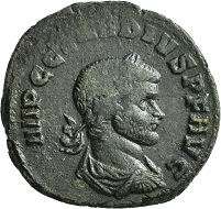 No 1079. Claudius Gothicus, 268-270. As, Rome, first issue, December 268 to the beginning of 269. Rare. Very fine. Estimate: 750 euros.