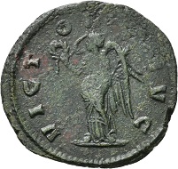No 1079. Claudius Gothicus, 268-270. As, Rome, first issue, December 268 to the beginning of 269. Rare. Very fine. Estimate: 750 euros.