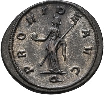 No. 1286. Tacitus, 275-276. Antoninianus, Ticinum, second issue. First half of 276. Third known specimen. Extremely fine. Estimate: 1,000 euros.