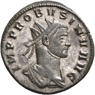 No. 1537. Probus, 276-282. Antoninianus, Siscia, second issue, 276. Extremely rare. Extremely fine. Estimate: 2,000 euros.