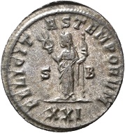 No. 1784. Julian of Pannonia, 284-285. Antoninianus, Siscia. Second half of December of 284. Very rare. Extremely fine. Estimate: 2,500 euros.